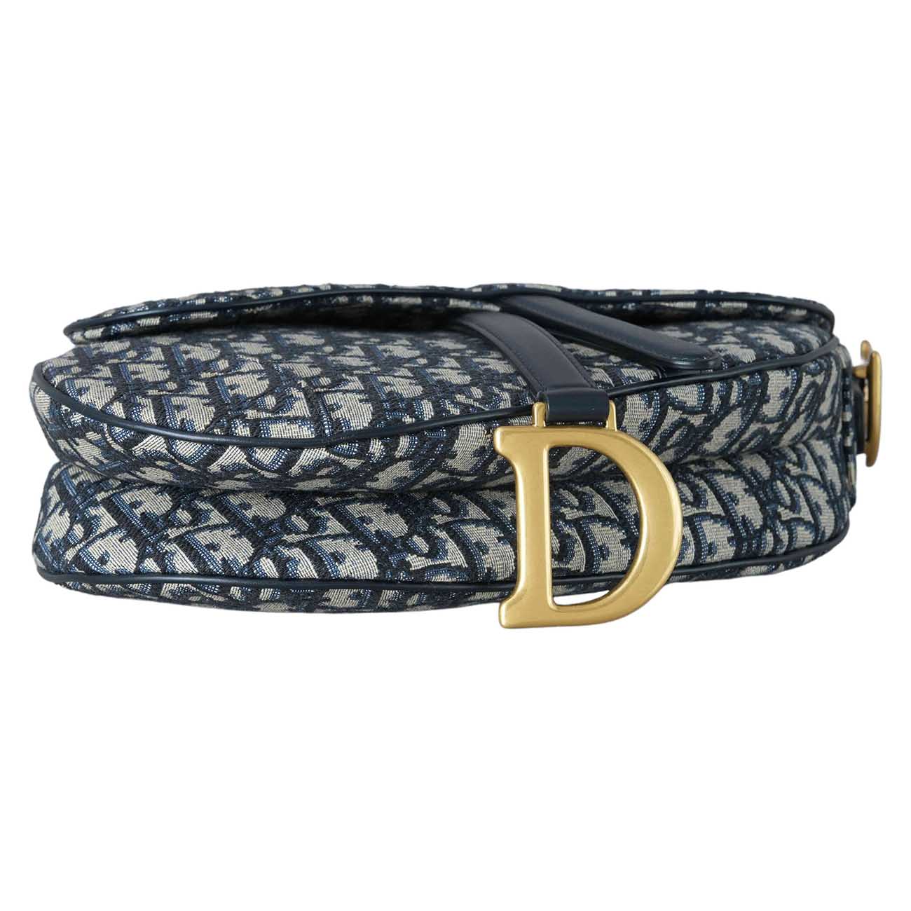 CHRISTIAN DIOR(USED)크리스찬디올 오블리크 새들백 미듐